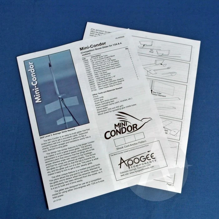 Mini-Condor Boost Glider 15 Mini-Condor Boost Glider - Image 15