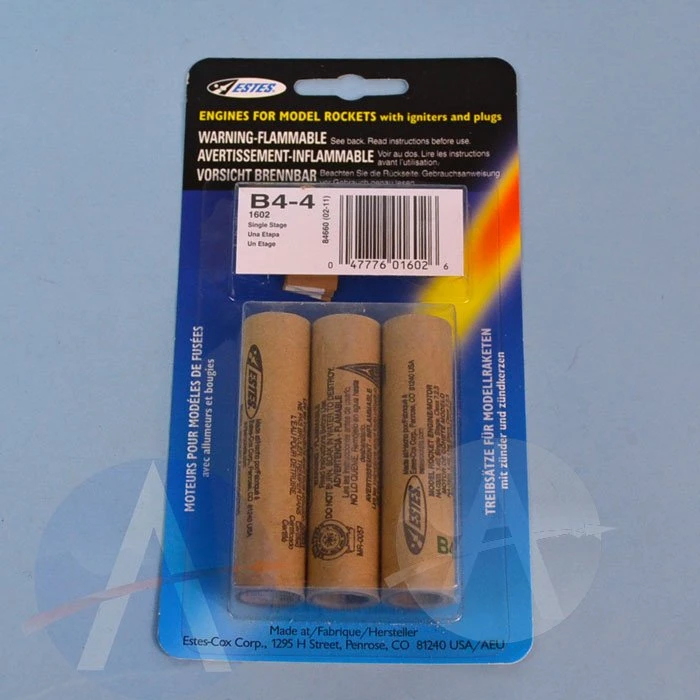 Estes Motors - B4-4 1 Estes Motors - B4-4