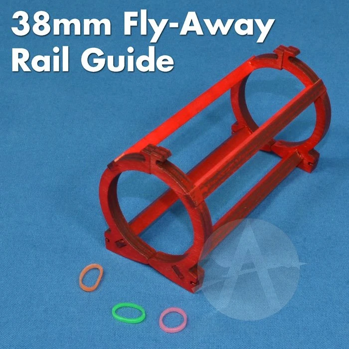 38mm Fly-Away Rail Guide (1/pk) 1 38mm Fly-Away Rail Guide (1/pk)